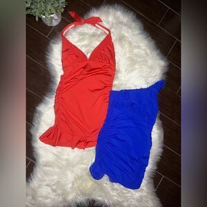 1 pc bathing suit dress bundle (2) sz 6/medium